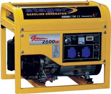 Generator open frame benzina Stager GG 3500E+B