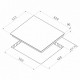 Poza Pachet Pyramis 21P bej, cuptor+plita+hota, 202300434